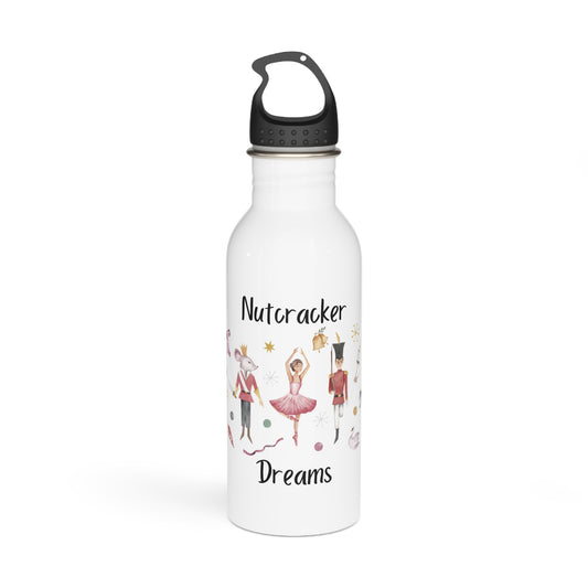 Nutcracker Dreams Water Bottle, Sports Lid