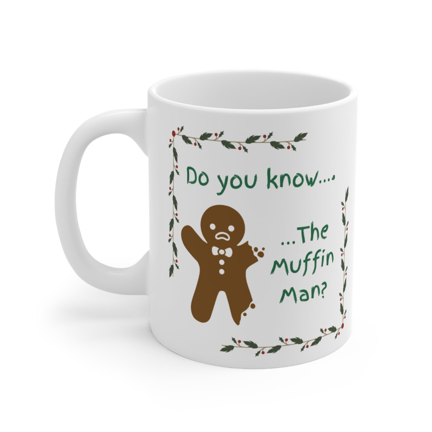 Gingerbread Christmas Mug 11oz