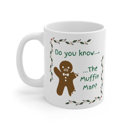 Gingerbread Christmas Mug 11oz