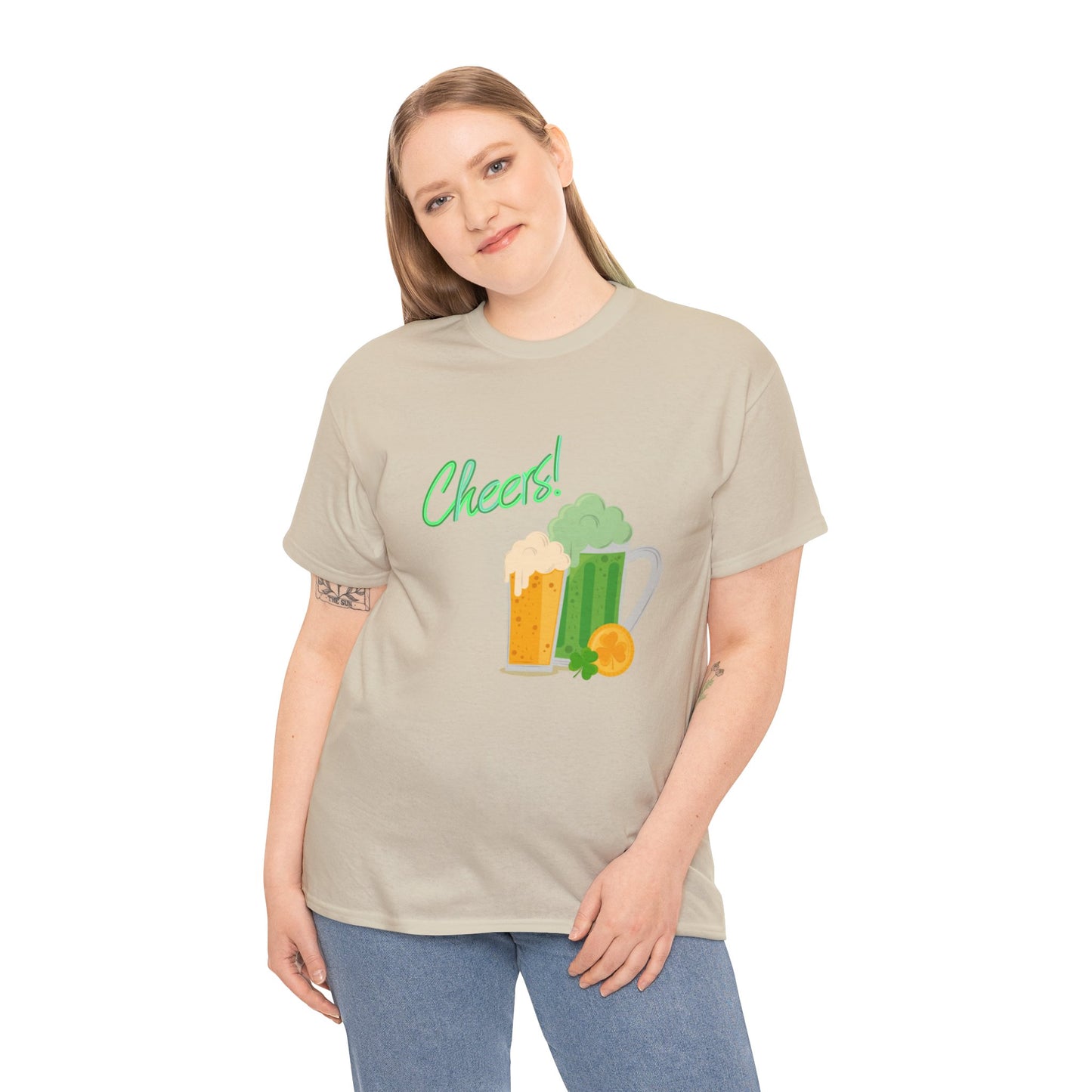 Irish Cheers - Heavy Cotton Tee