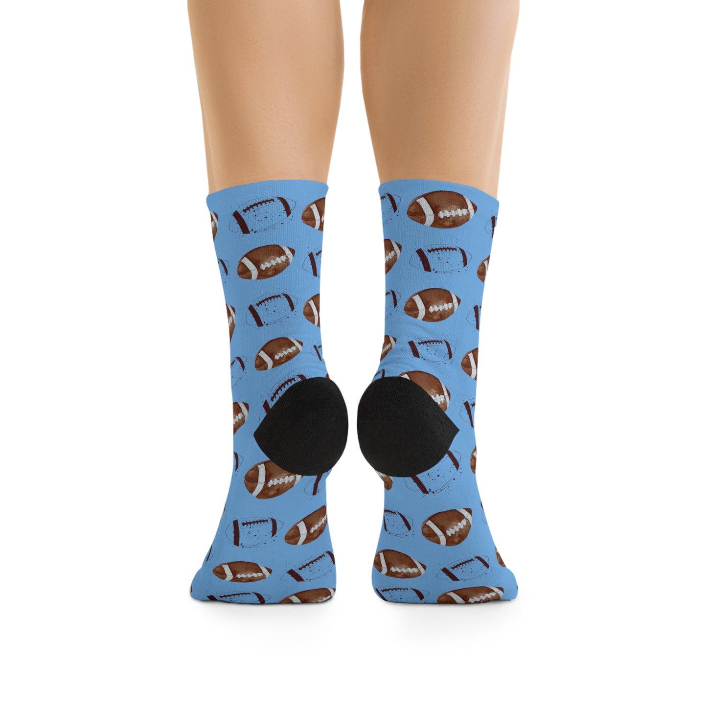 Game Day Football Socks (Blue)