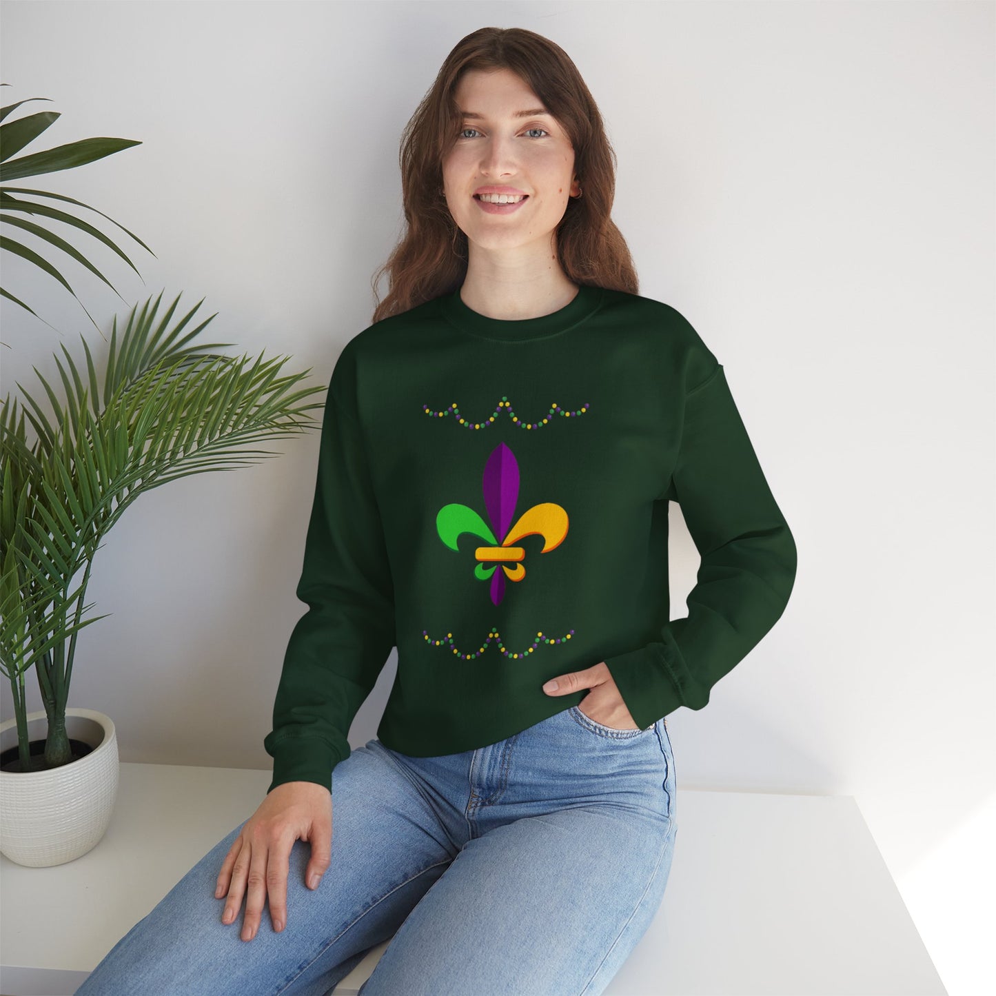 Mardi Gras - Unisex Heavy Blend™ Crewneck Sweatshirt