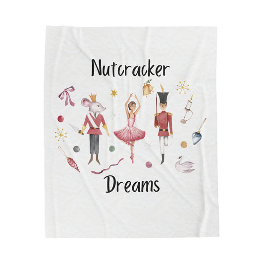 Nutcracker Dreams Plush Blanket