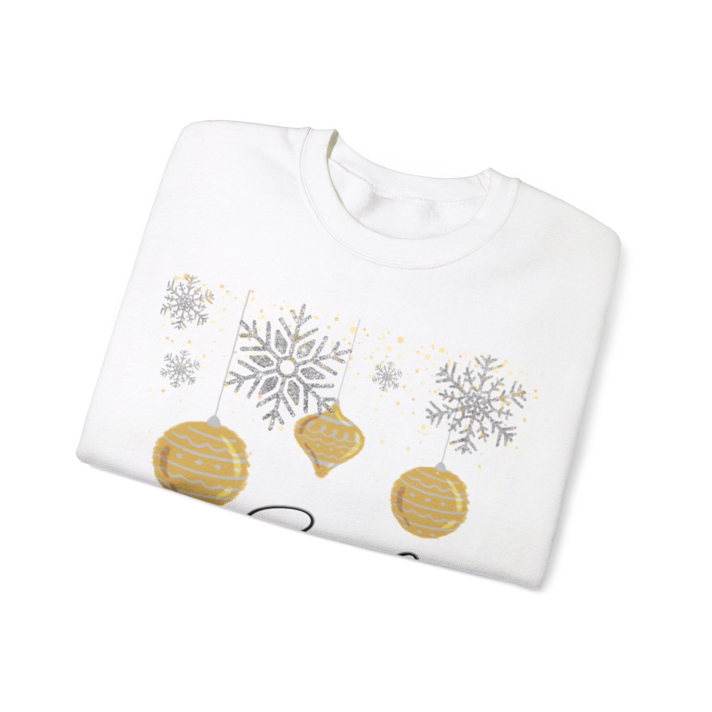 Silver and Gold Holiday Sweatshirt