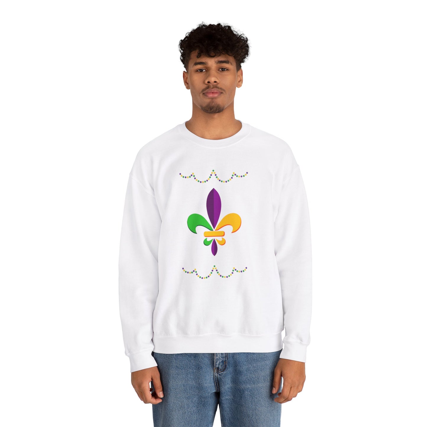 Mardi Gras - Unisex Heavy Blend™ Crewneck Sweatshirt