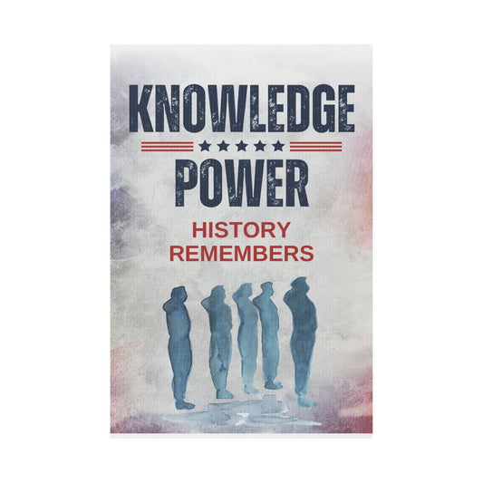 Knowledge is Power - Plastic Sign