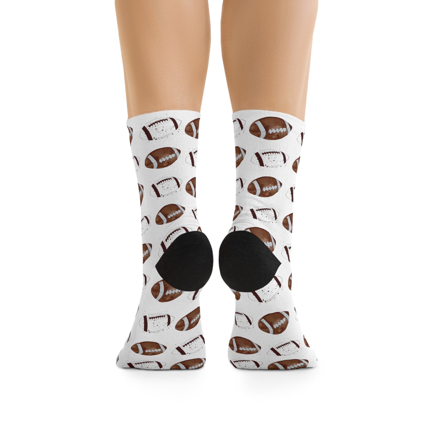 Game Day Football Socks (White)