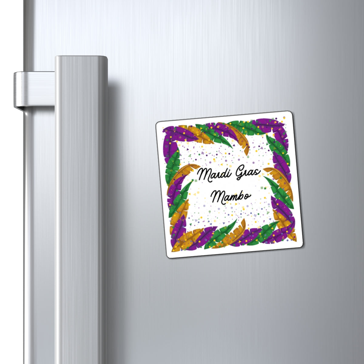 Mardi Gras Mambo Magnet