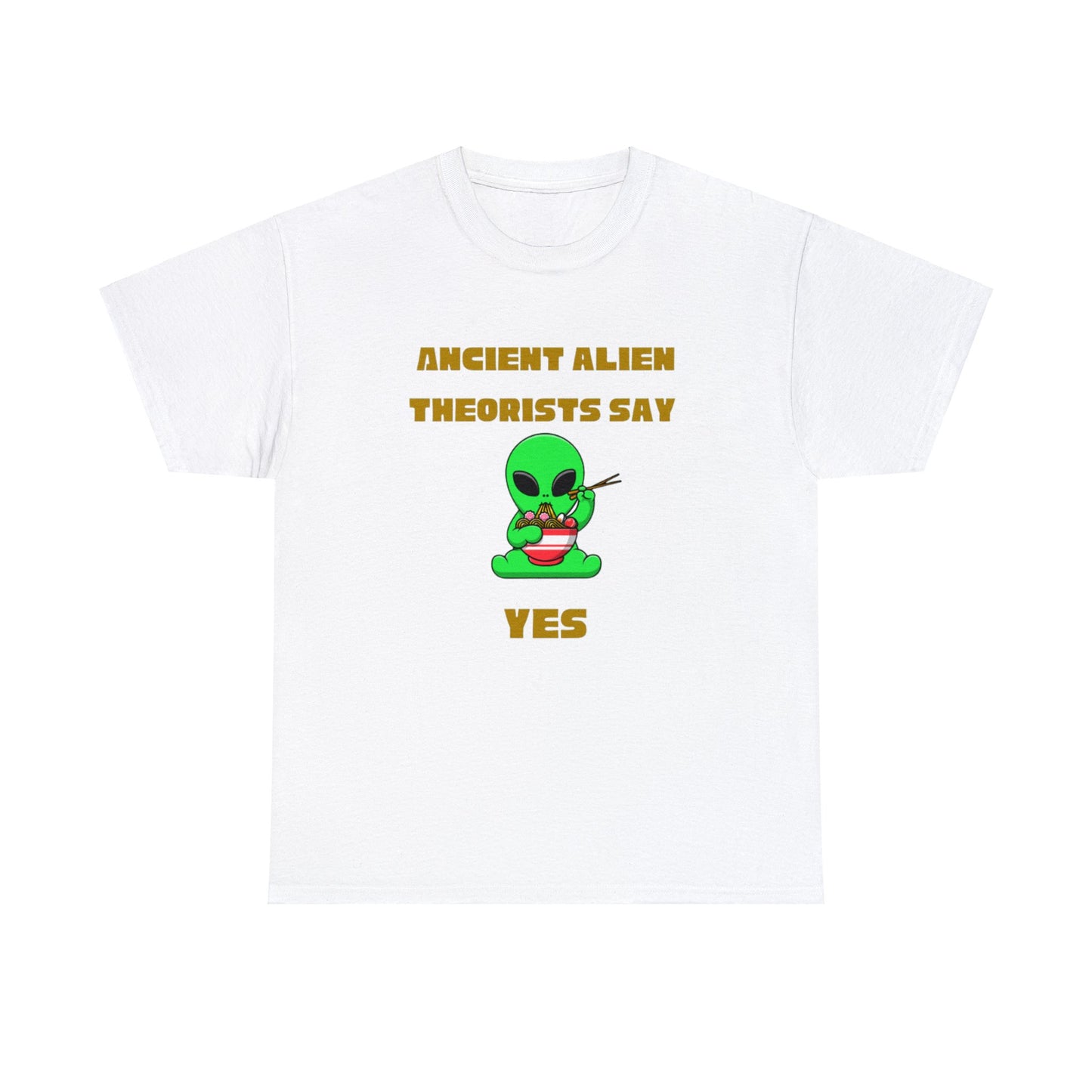 Ancient Alien Theorists - Unisex Heavy Cotton Tee