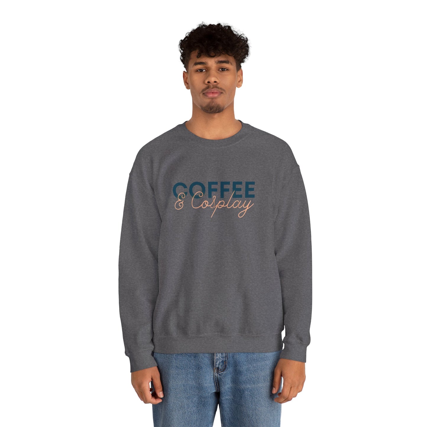 Coffee and Cosplay - Crewneck Sweatshirt