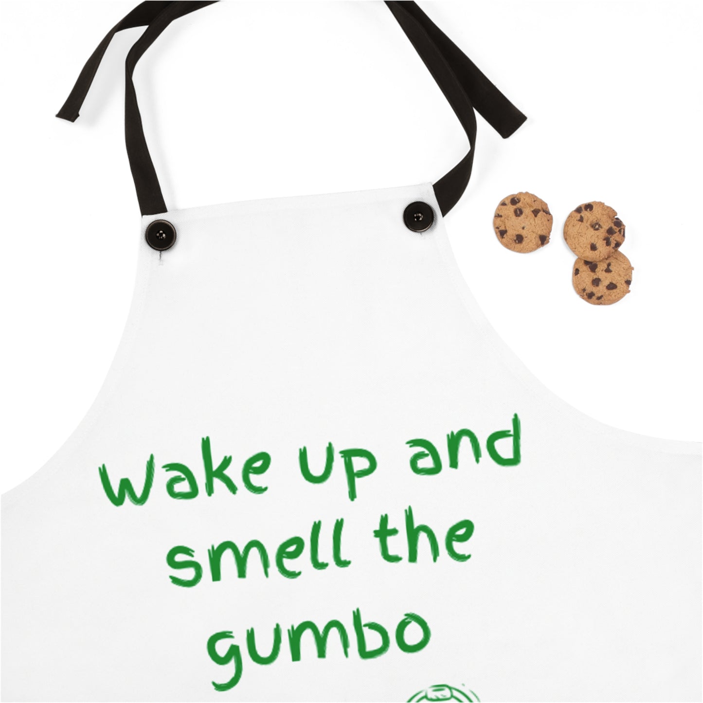 Wake up and Smell the Gumbo - Apron (AOP)