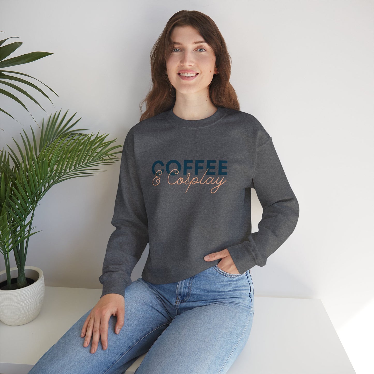 Coffee and Cosplay - Crewneck Sweatshirt