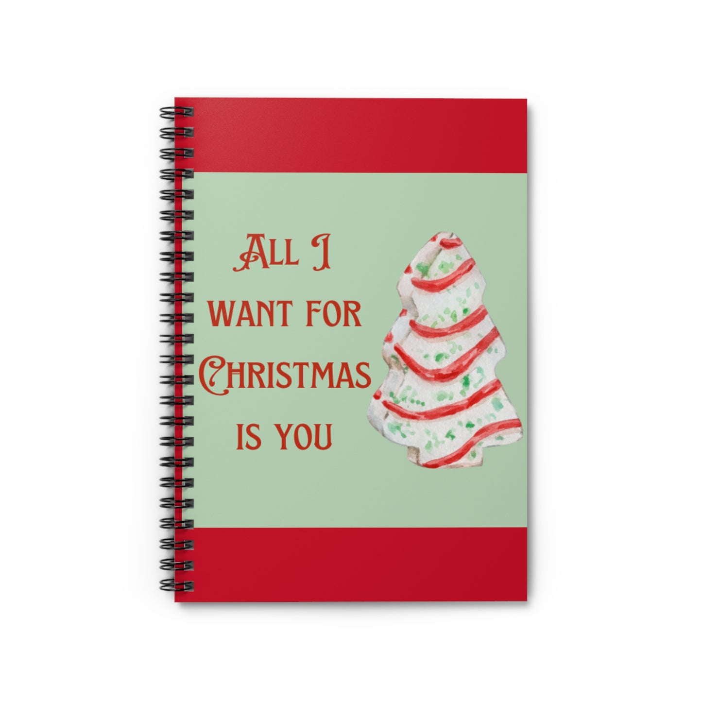 Sweet Christmas Notebook - Ruled Line