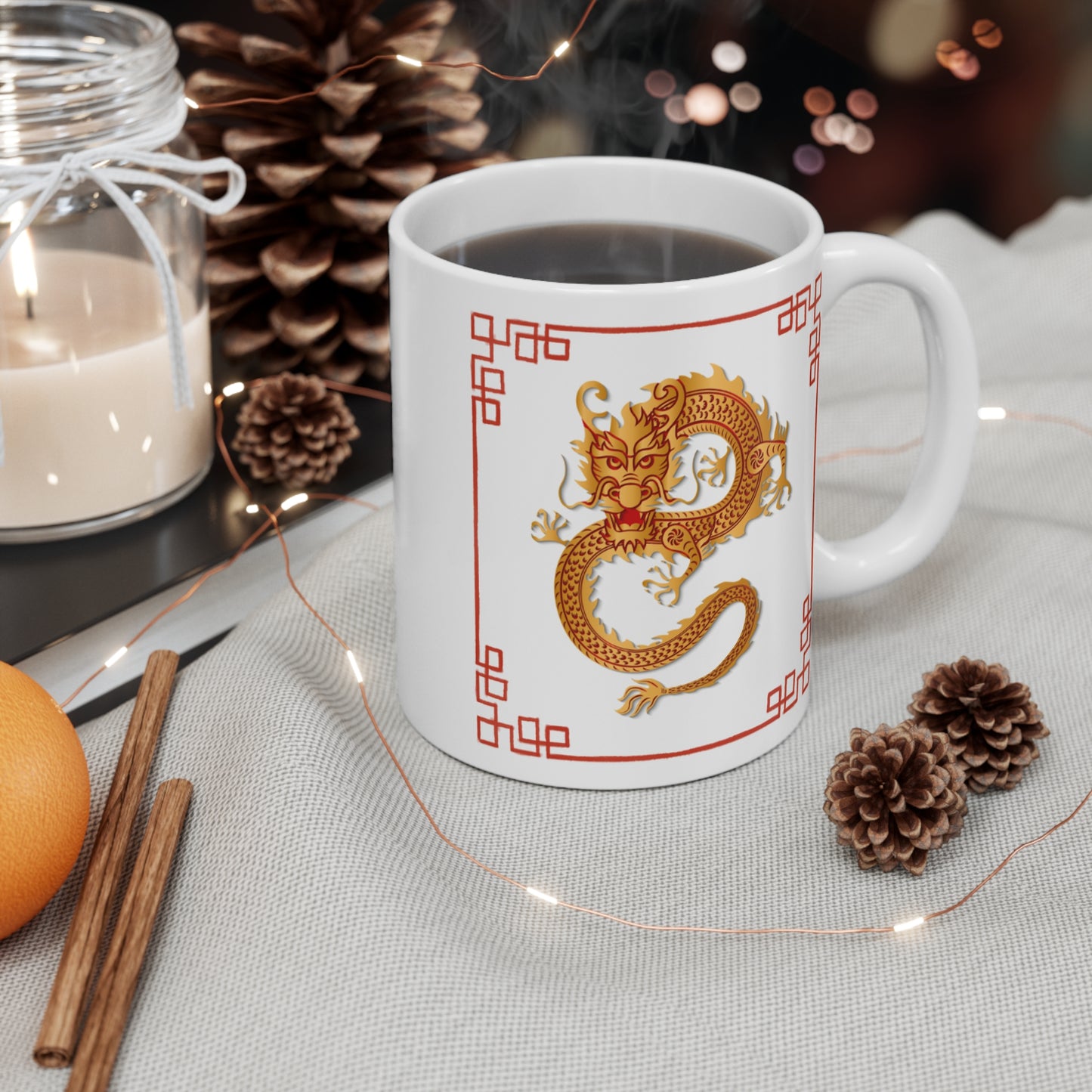 Golden Dragon - Mug 11oz