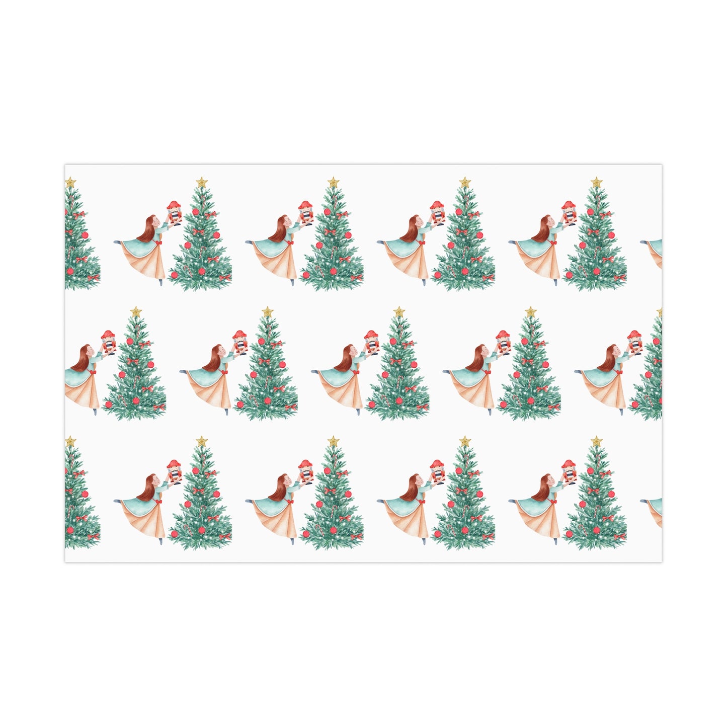 Nutcracker Christmas Gift Wrapping Papers