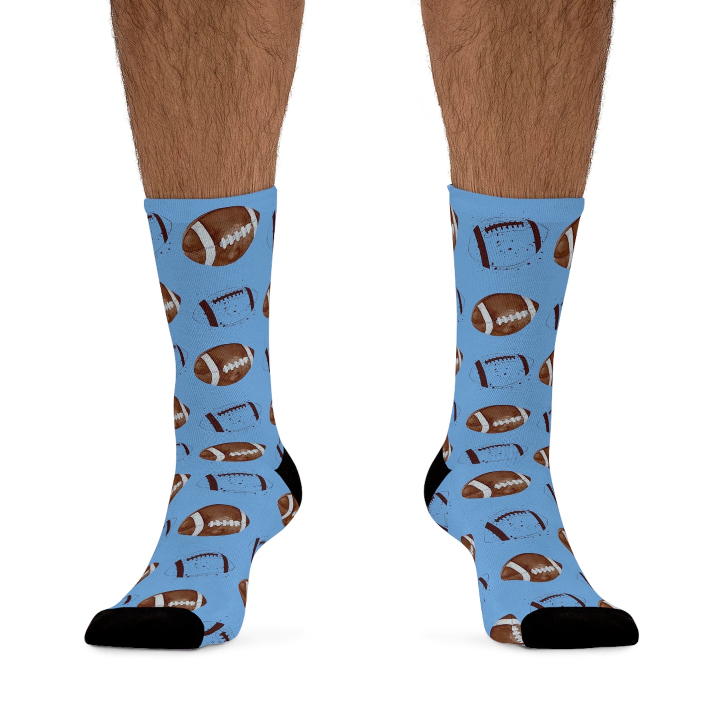 Game Day Football Socks (Blue)