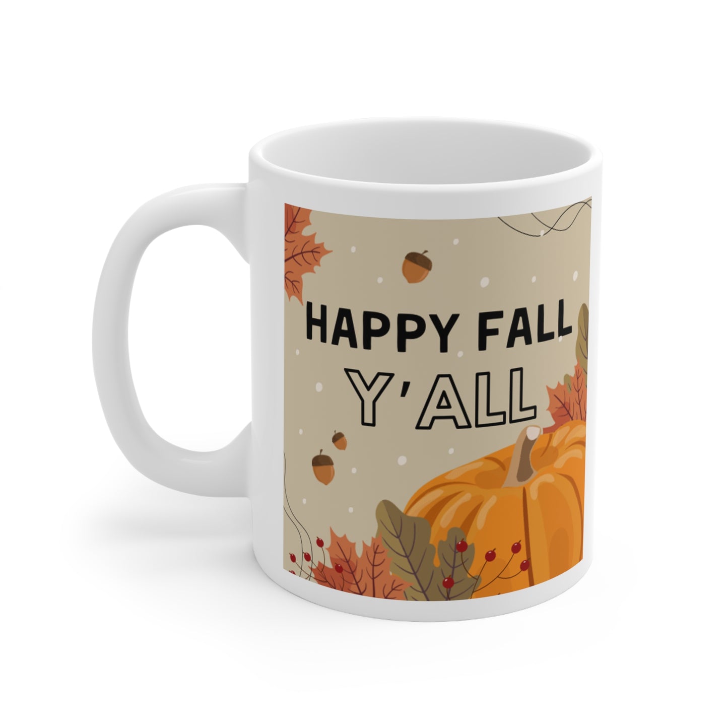 Happy Fall Yall Mug 11oz