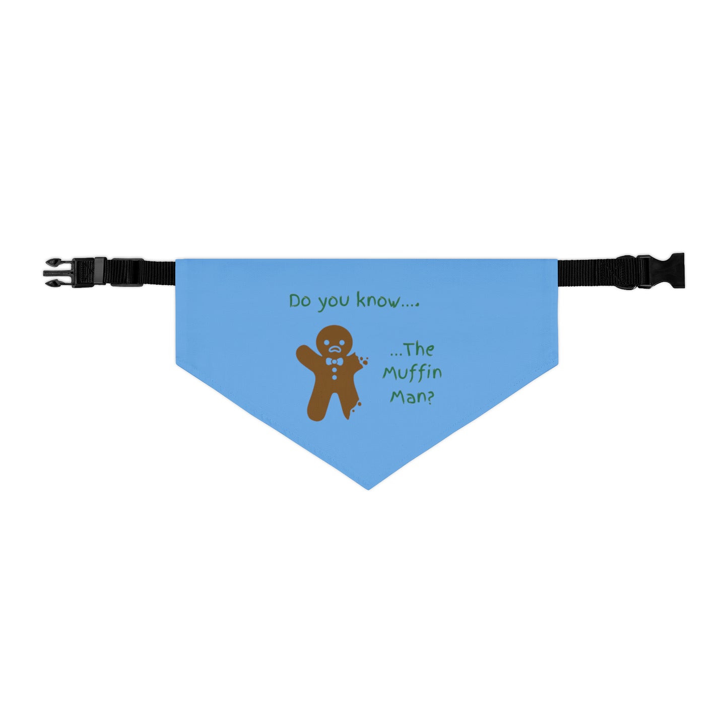 The Muffin Man - Pet Bandana Collar