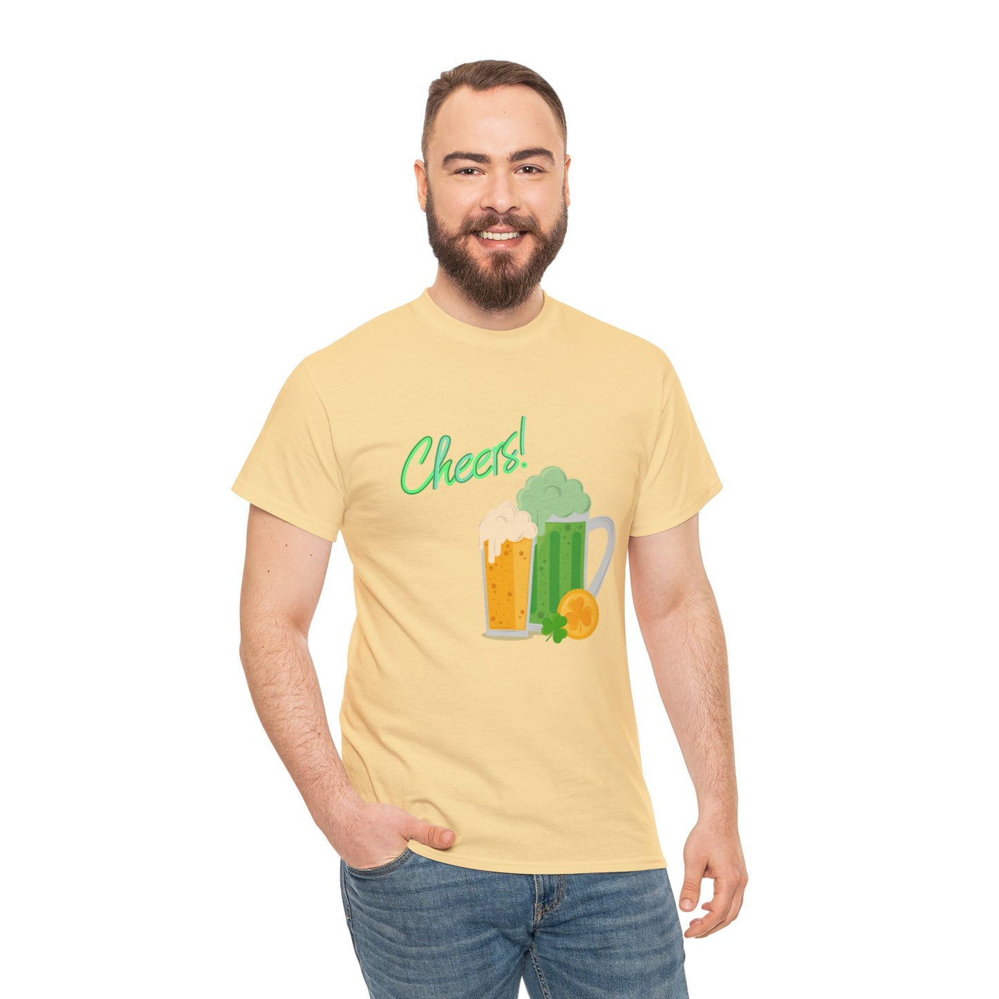 Irish Cheers - Heavy Cotton Tee