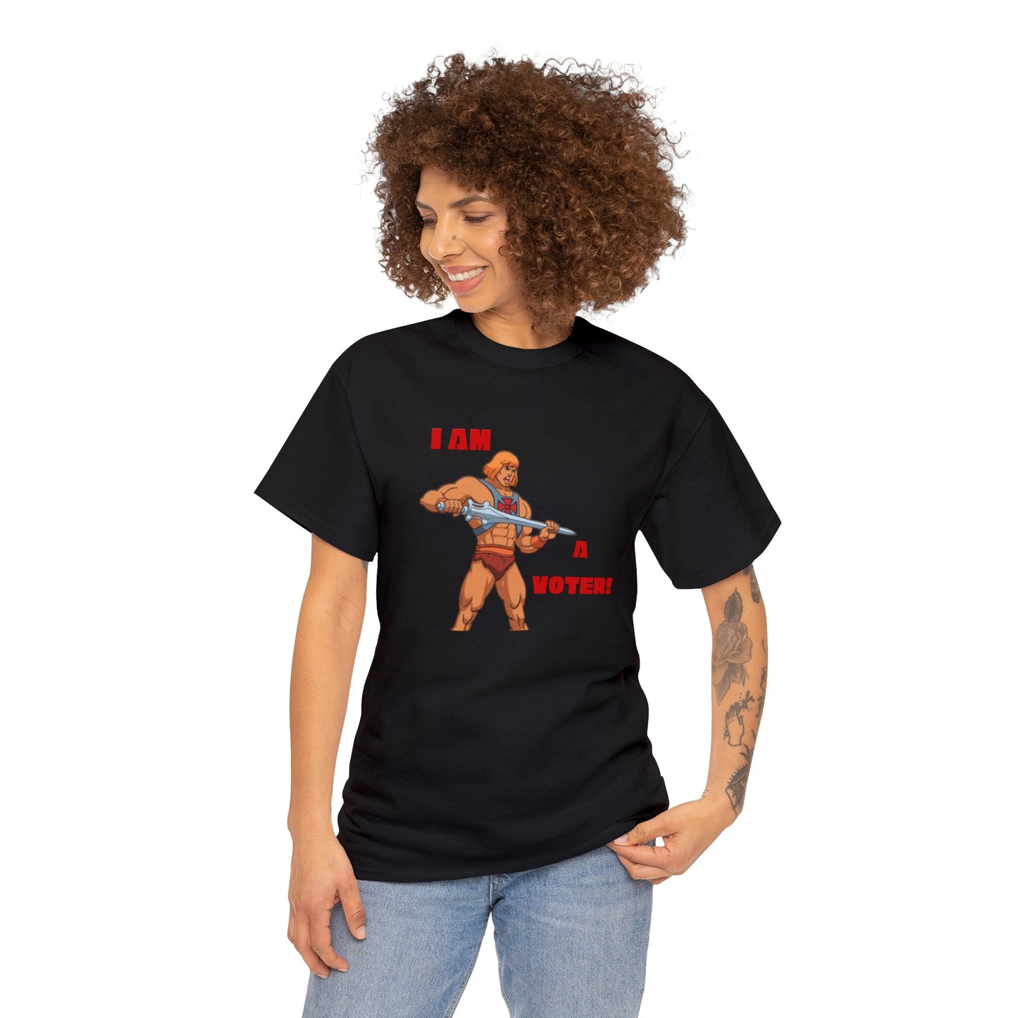 He-Man Voter - Unisex Heavy Cotton Tee