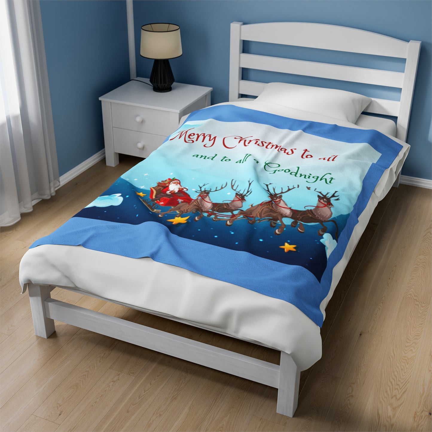 Night Before Christmas Plush Blanket