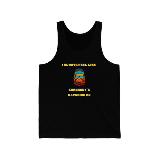 Bigfoot is Watching - Unisex Jersey Tank