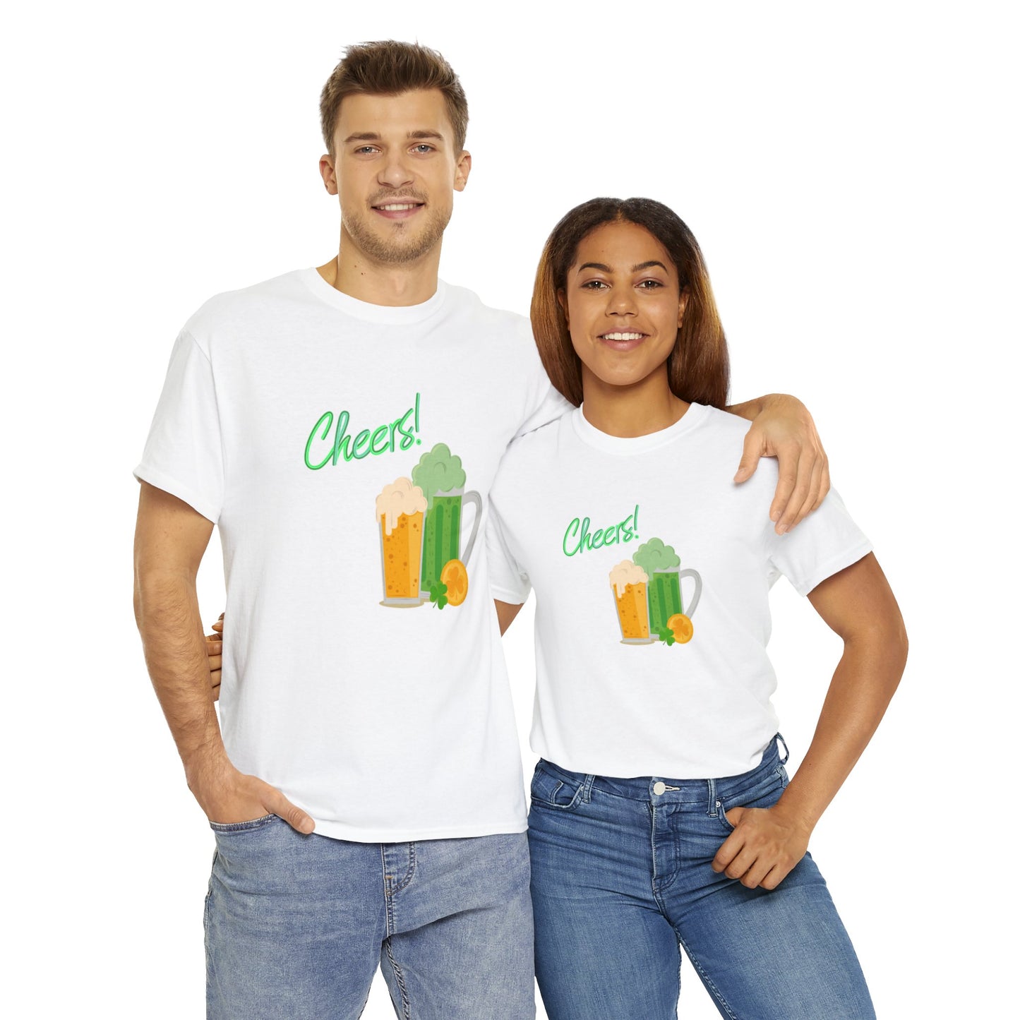 Irish Cheers - Heavy Cotton Tee