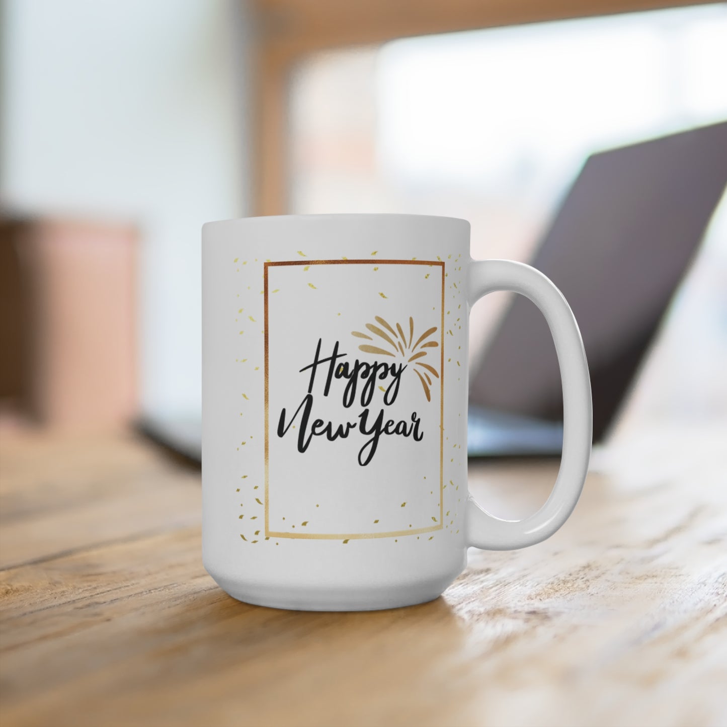 Happy New Year Mug 15oz