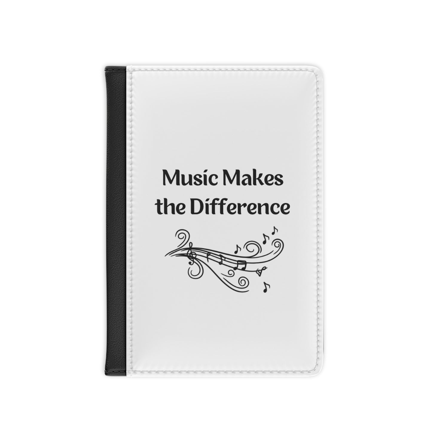 Music Makes the Difference - Passport Cover