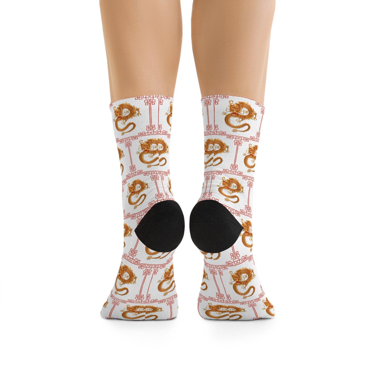 Golden Dragon Socks