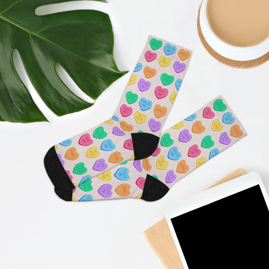 Conversation Hearts - Socks