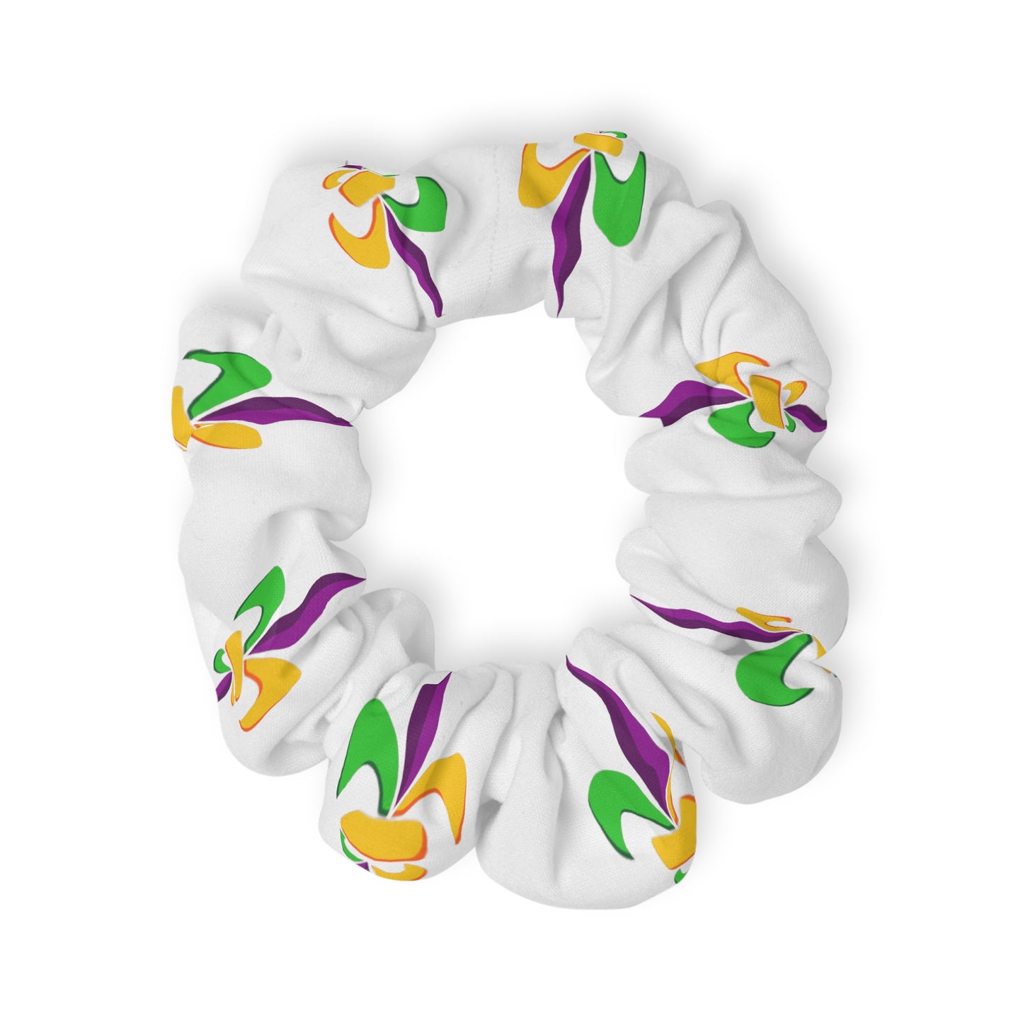 Mardi Gras Scrunchie