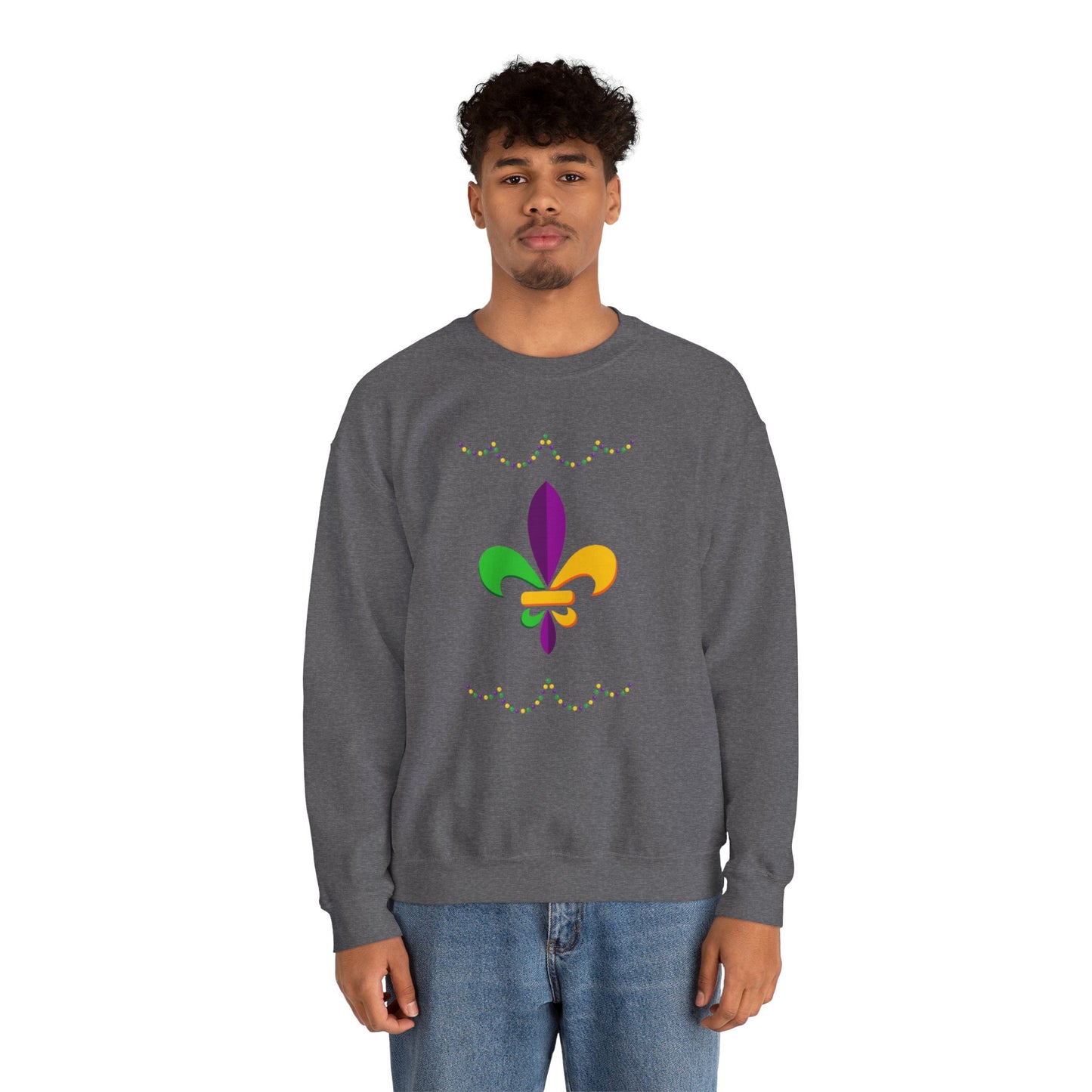 Mardi Gras - Unisex Heavy Blend™ Crewneck Sweatshirt