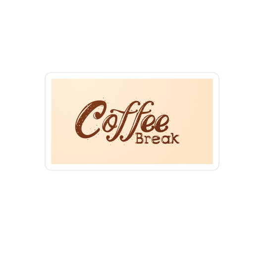 Coffee Break Decals