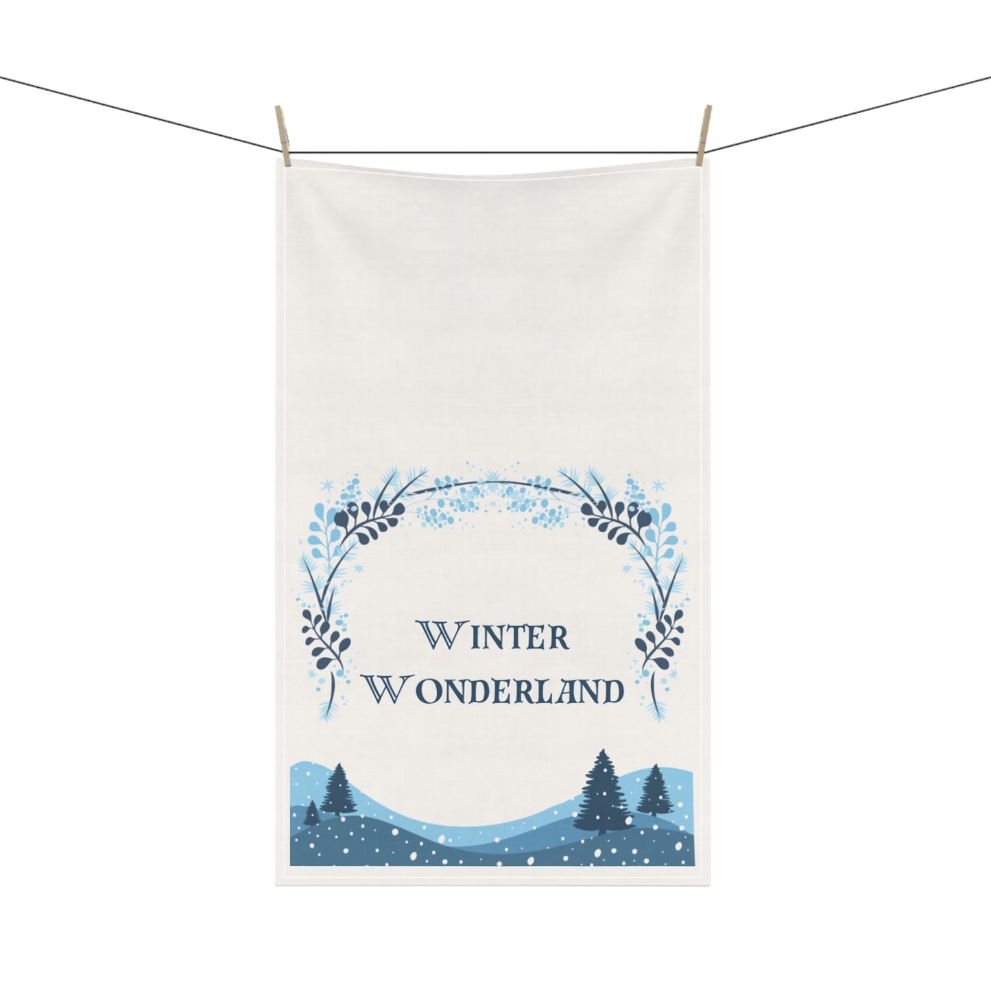 Winter Wonderland Kitchen Towel