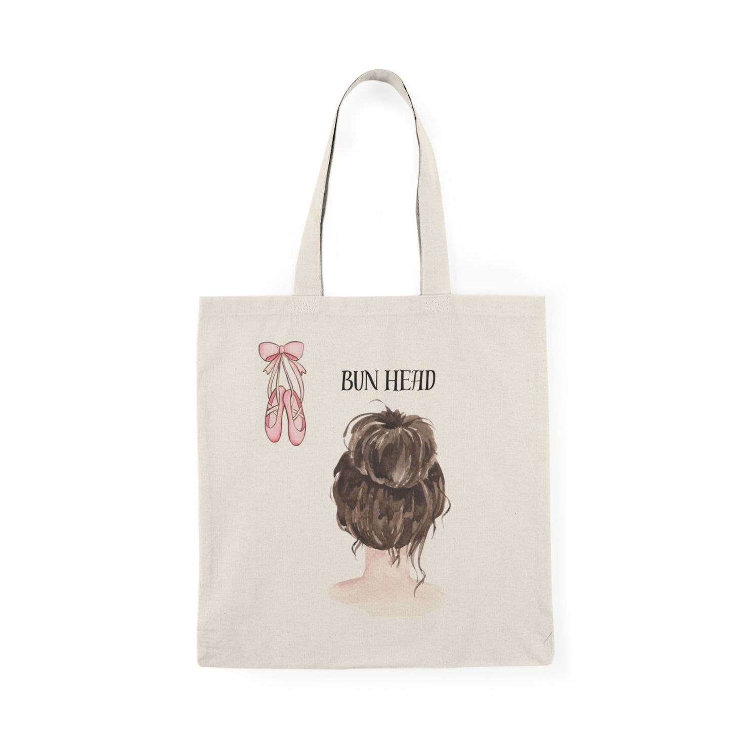 Dancer -Bun Head -Tote Bag