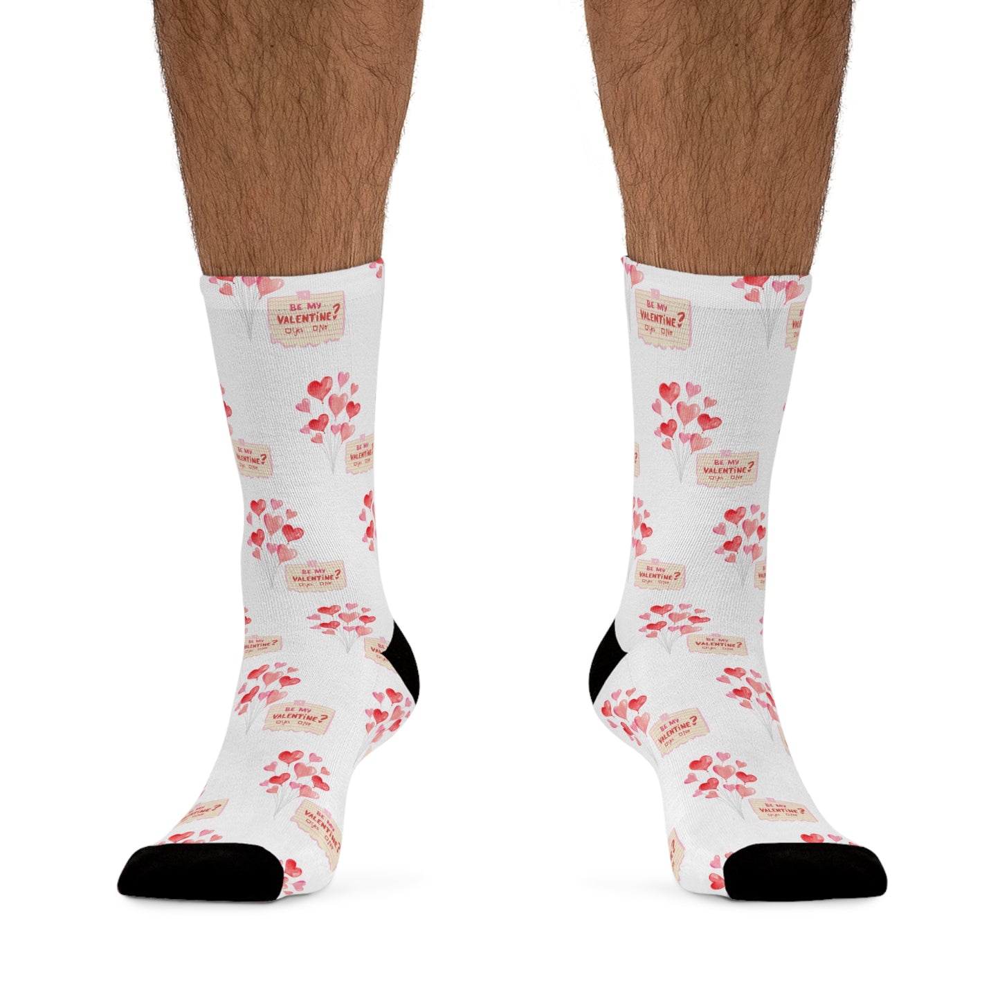 Be My Valentine - Recycled Poly Socks