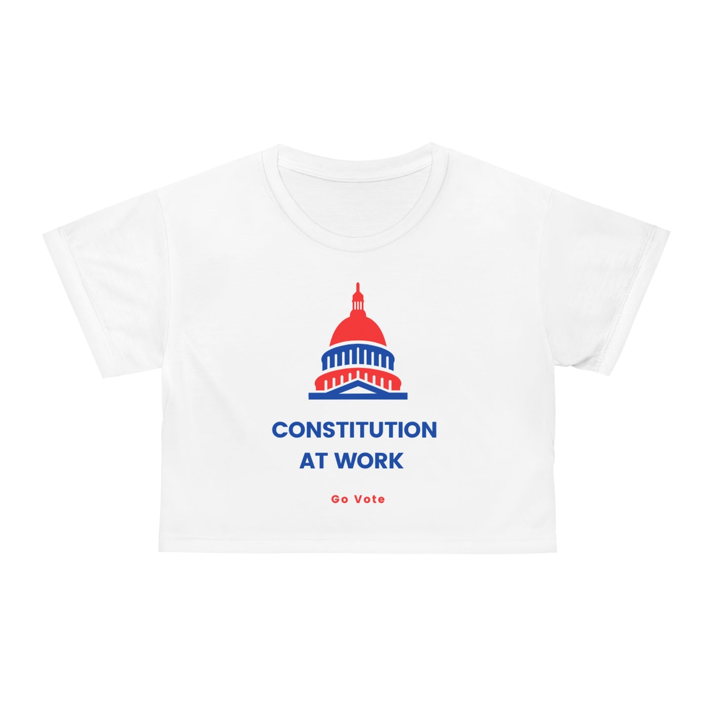 Constitution at Work - Crop Tee