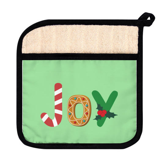 Holiday Joy - Pot Holder with Pocket