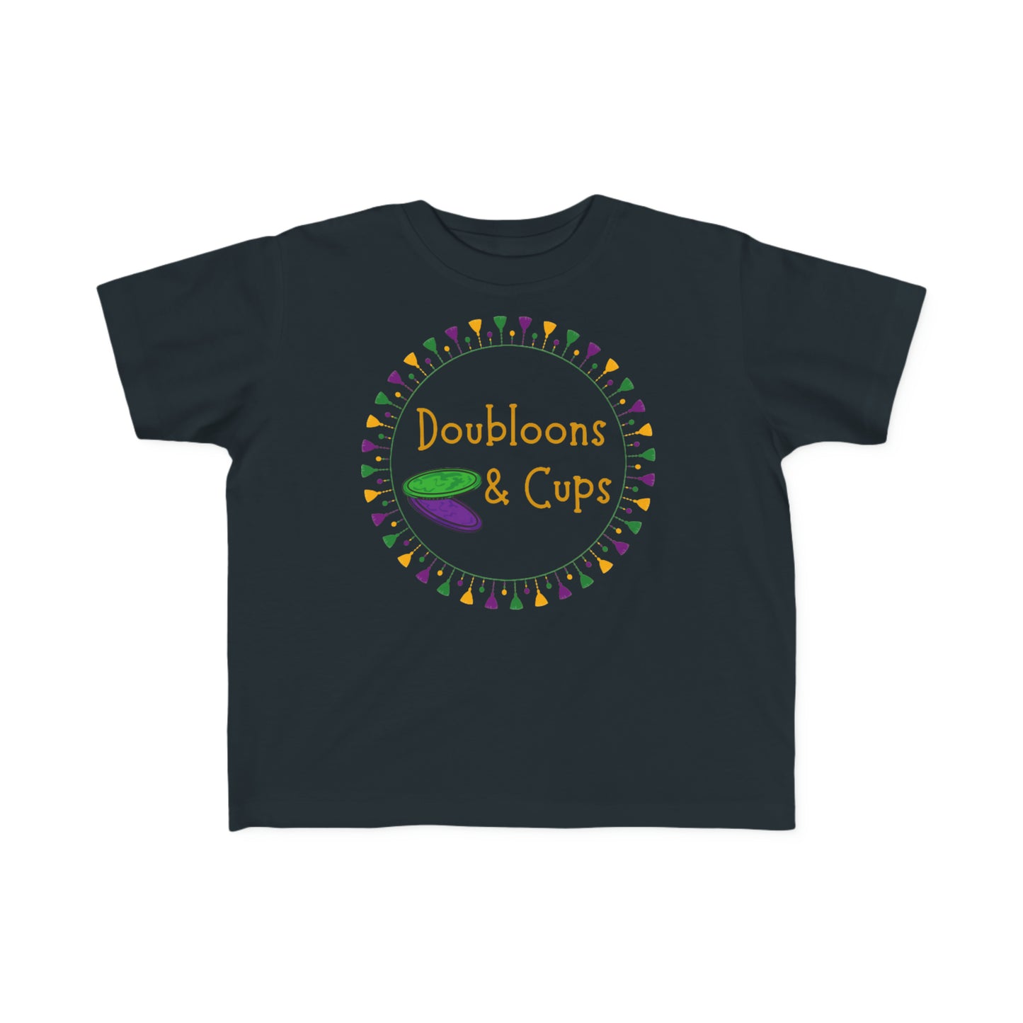 Mardi Gras Throws - Toddler's Jersey Tee