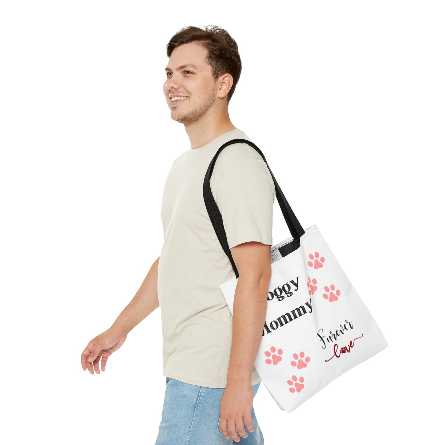 Doggy Mommy Furever Love Tote Bag