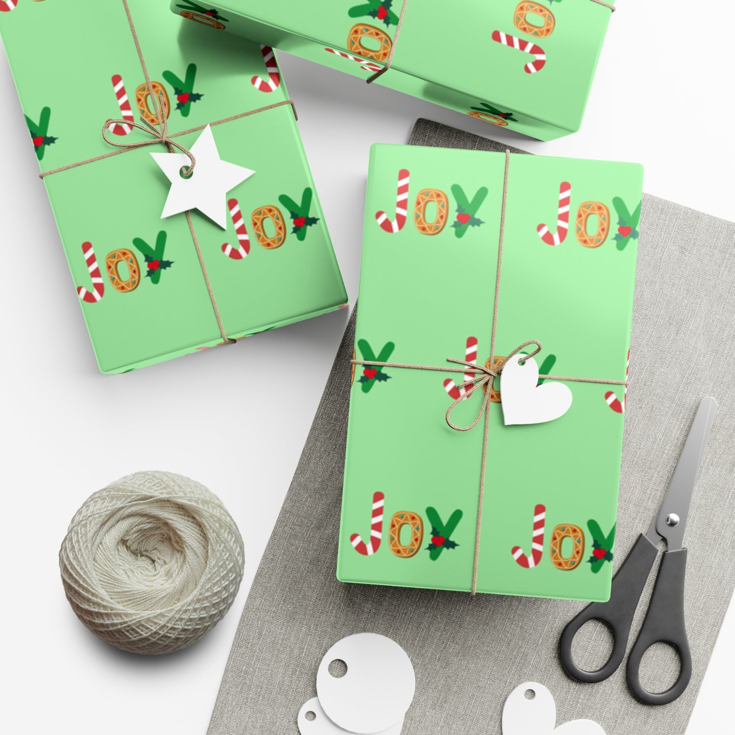 Holiday Joy Gift Wrap Paper