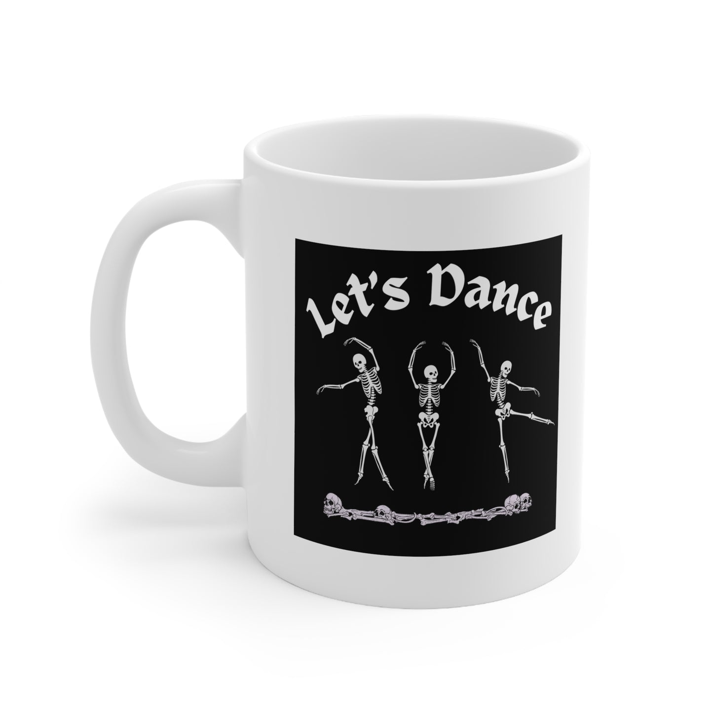 Lets Dance Halloween Ceramic Mug 11oz