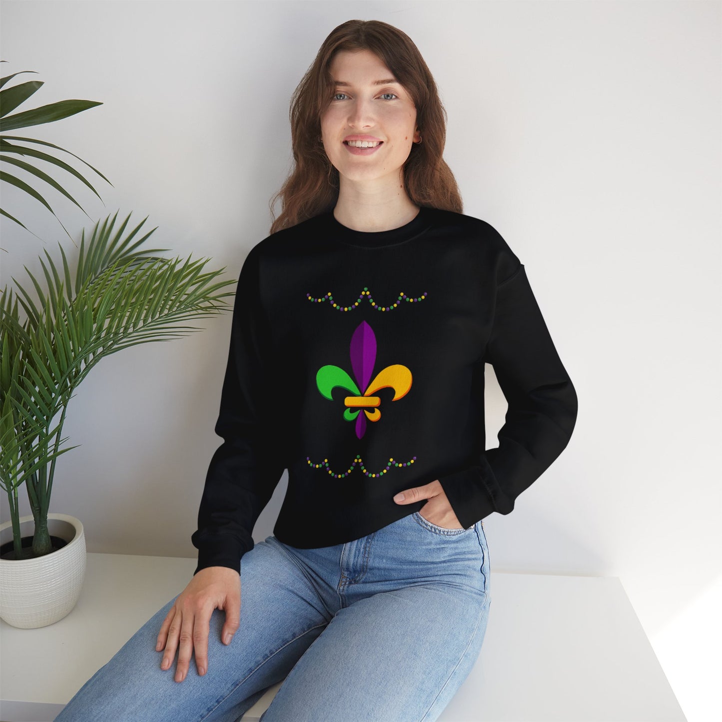 Mardi Gras - Unisex Heavy Blend™ Crewneck Sweatshirt