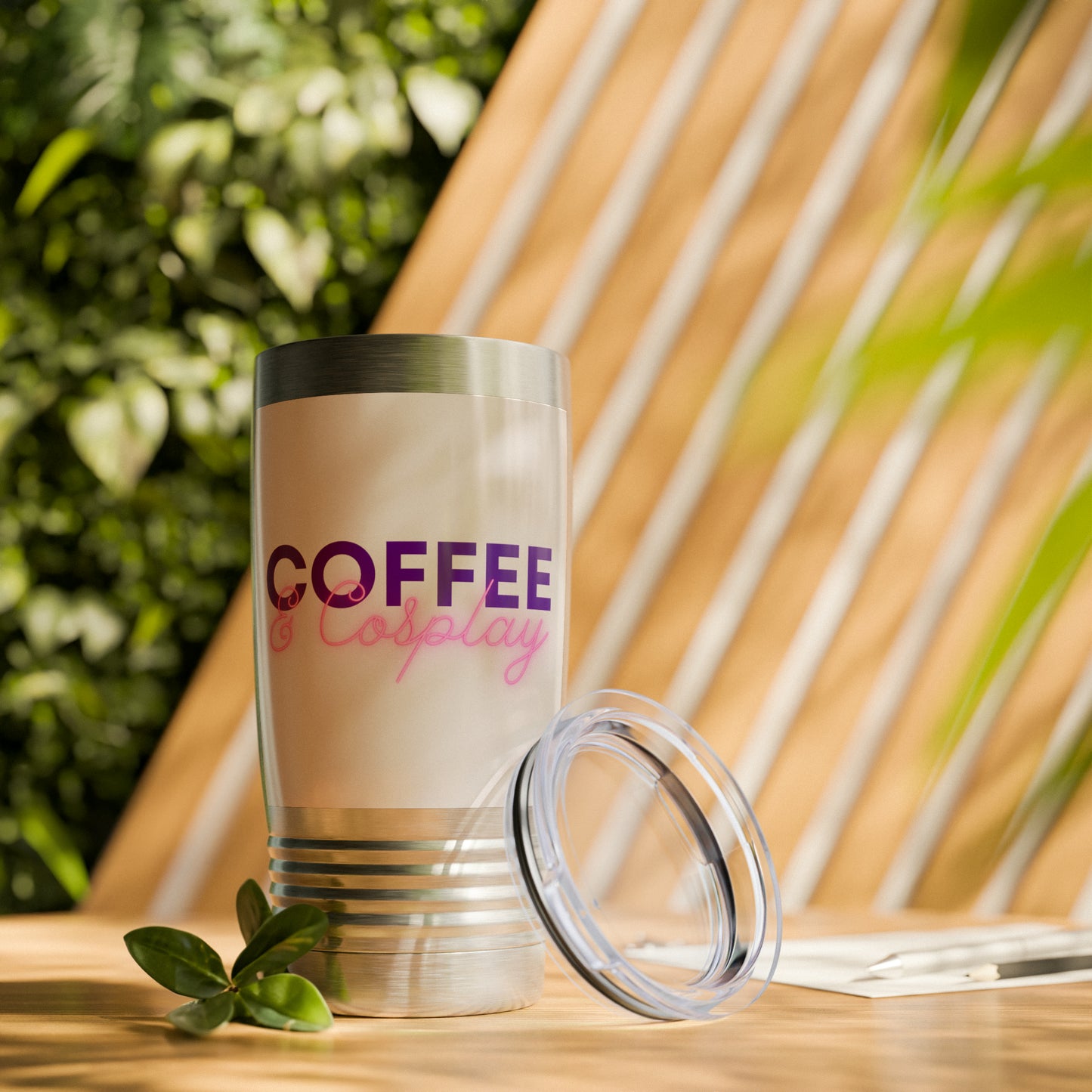 Coffee and Cosplay Tumbler, 20oz