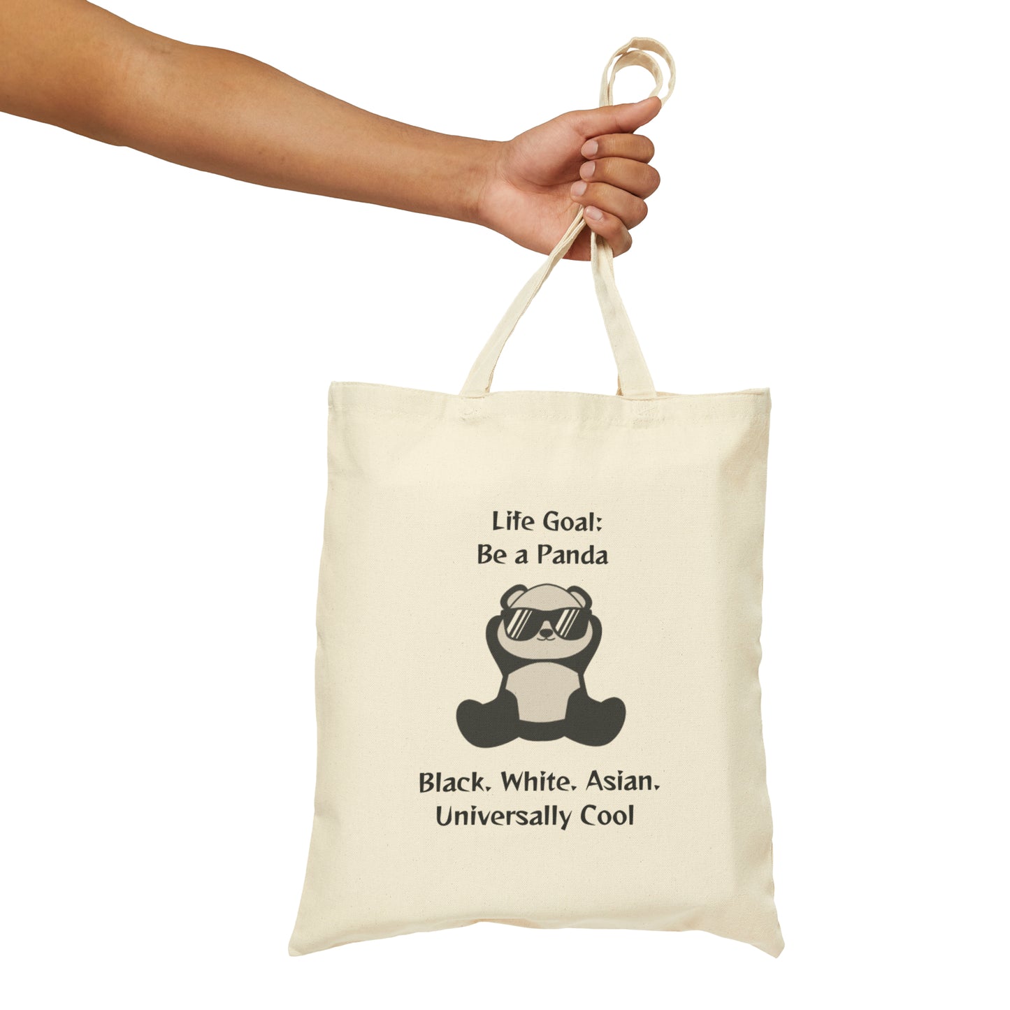 Ba a Panda - Cotton Canvas Tote Bag