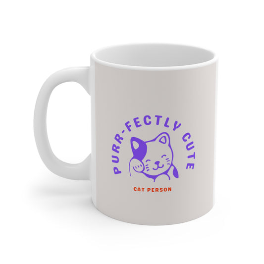 Purfectly Cute - Mug 11oz