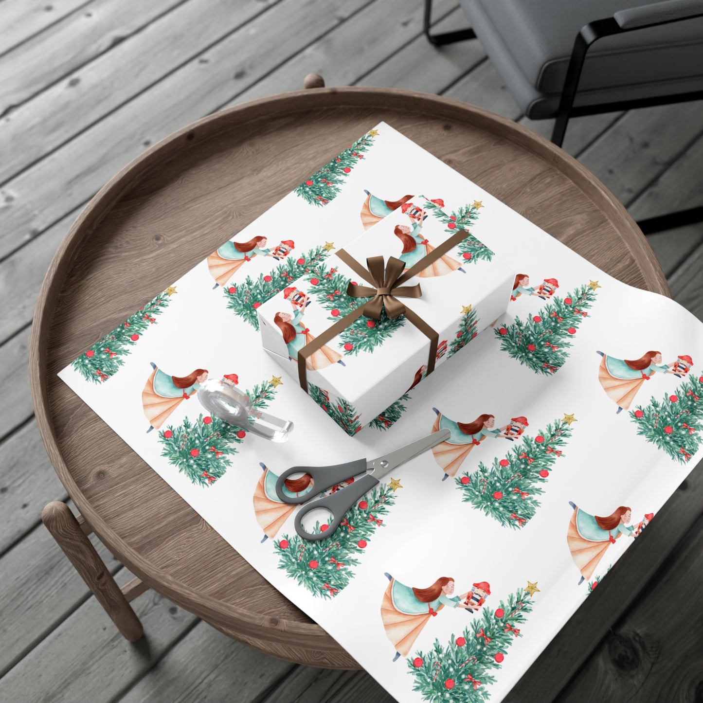 Nutcracker Christmas Gift Wrapping Papers