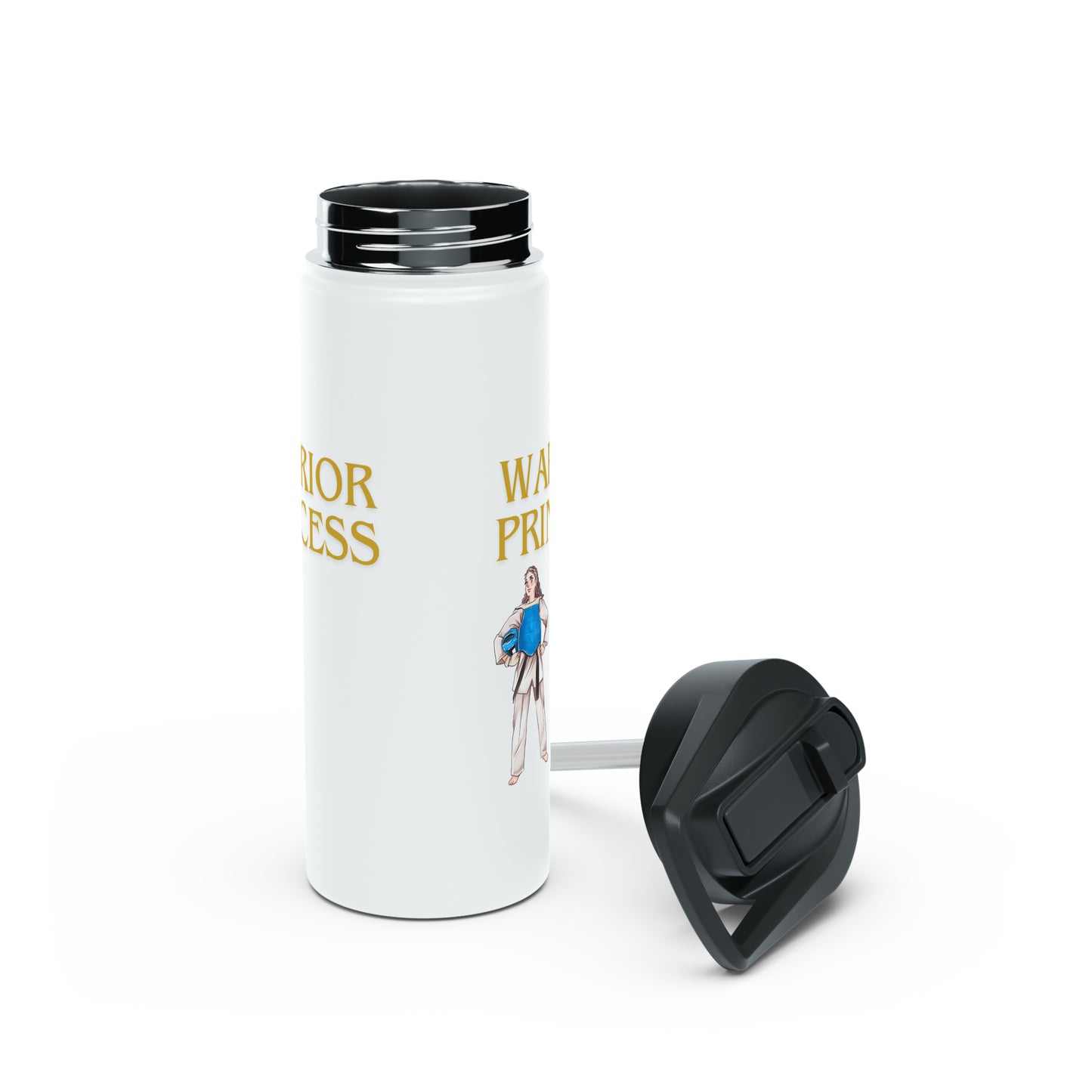 Sparring Princess - Stainless Steel Water Bottle