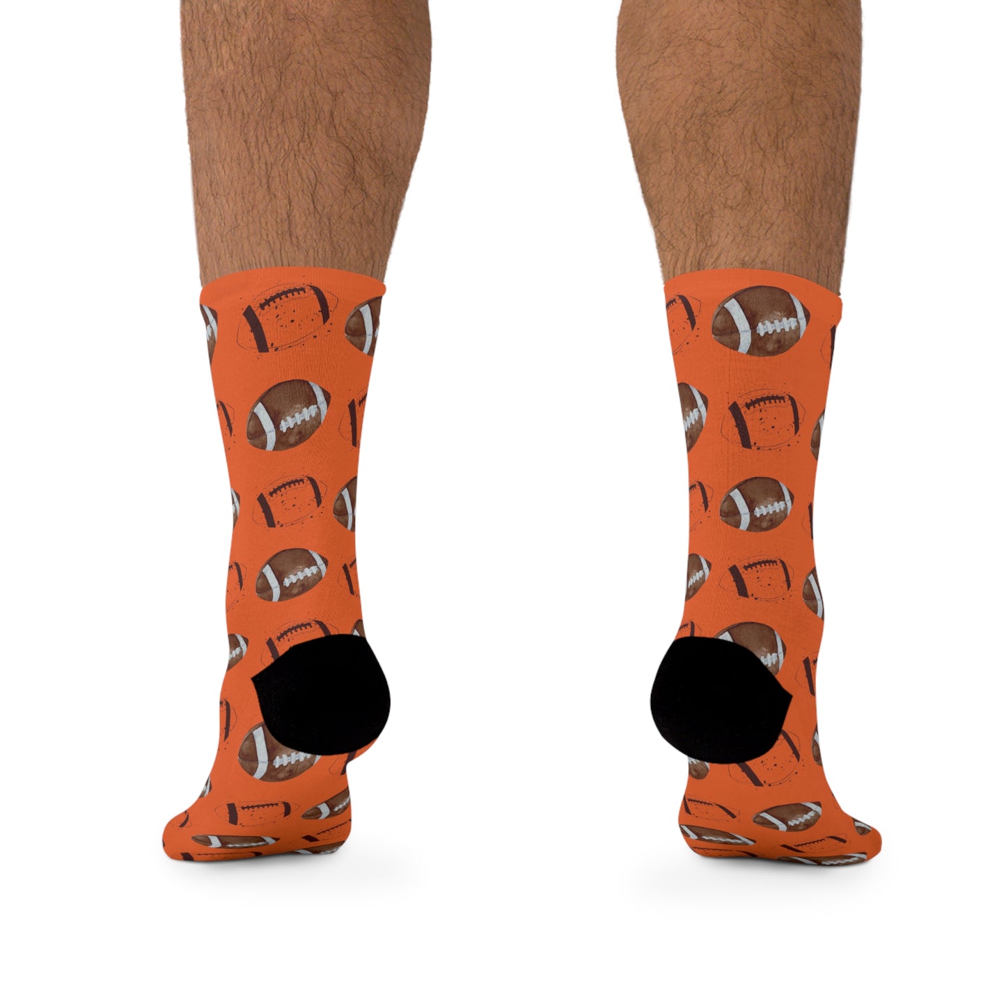 Game Day Football Socks (orange)